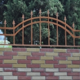 Кованый забор для палисадника
