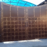 Кованые ворота для дома в Алуште