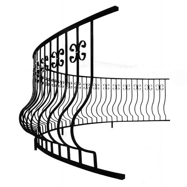 Кованые решетки для балконов от компания «Железный Мир»